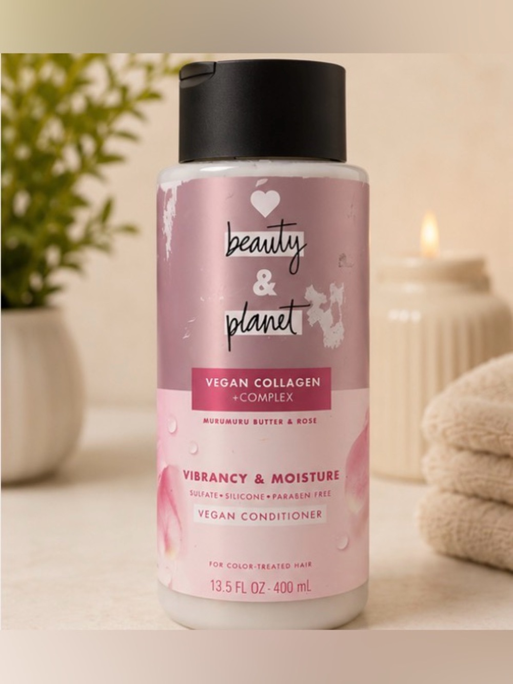 Vegan Collagen Conditioner - Pink Vibrancy & Moisture